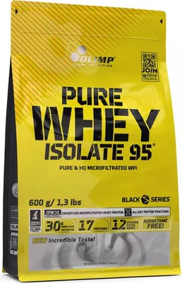 Image de Olimp Pure Whey Isolate 95 - 600g-Beutel Fraise