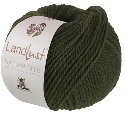 Produktbild von Lana Grossa - Landlust Naturwolle 0003 olivgrün