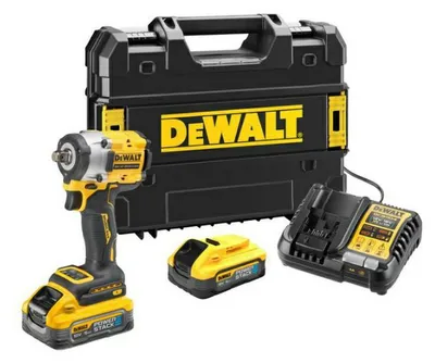 DEWALT Akku-Schlagschrauber DCF921H2T 1/2" 18V 406Nm 2x5,0Ah Powerstack