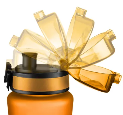 Produktbild von My Vesperbox Ersatzdeckel Trinkflaschen 350,500,600,750ml – Orange · Grün
