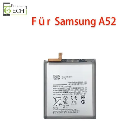 Produktbild von Akku für Samsung Galaxy A52 5G A52s S20FE EB-BG781ABY 4500 mAh Battery Hochwe...