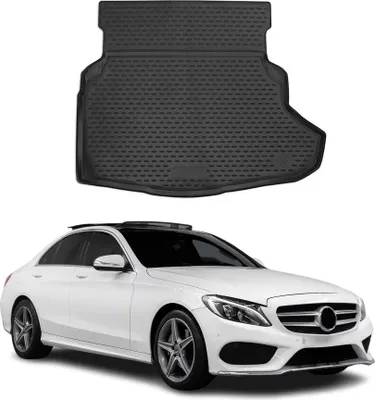 Immagine prodotto di Tappetino per bagagliaio Vassoio per Mercedes Classe C W205 2014-2021 Gomma TPE