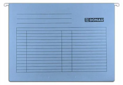 Productafbeelding van Donau hangmappen, archiefformaat A4, blauw, 5 stuks