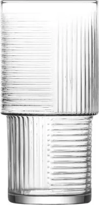 Produktbild von LAV Helen 3-teiliges Gläser-Set - Elegantes Riffle-Design 515 ml