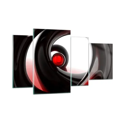 Produktbild von Bilder auf glas - Abstraktion Komposition Glaskugeln - 120x70cm - Glasbilder - Wandbilder - Kunstdruck - Wanddekoration aus Glas - Glas Bilder - Wandbild auf Glas - GDL120x70-0315