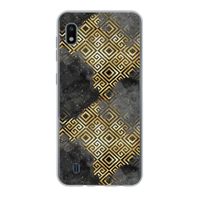 Produktbild von MuchoWow® Handyhülle Schutzhülle Hülle für Samsung Galaxy A10 Gold - Marmor - Muster Silikon Softcase Handy Hülle - Schutzhülle