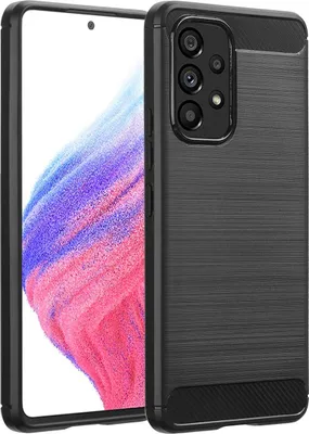 Zdjęcie produktu dla imoshion Brushed Backcover dla Samsung Galaxy A53 - Czarny