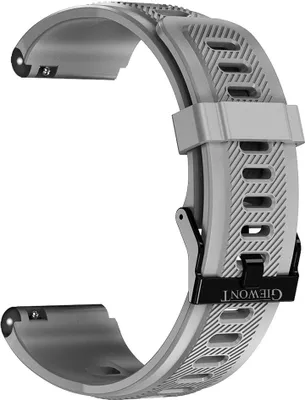Obrázek produktu pro Řemínek K Chytrým Hodinkám Gw430 Šedý Silikon Gwp430-3