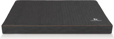 Produktbild von Knuffelwuff orthopädische Hundematte Palomino aus laser-gestepptem Kunstleder XXL 115 x 80 Schwarz