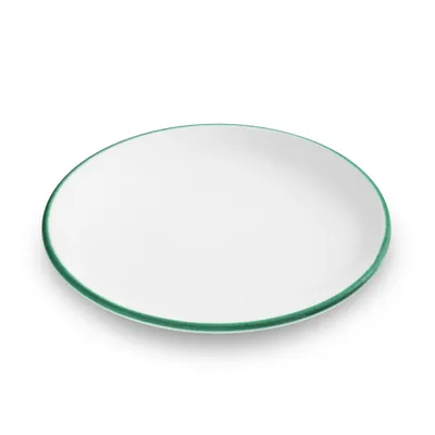 Produktbild von Gmundner Keramik Grüner Rand Dessertteller Cup 20cm
