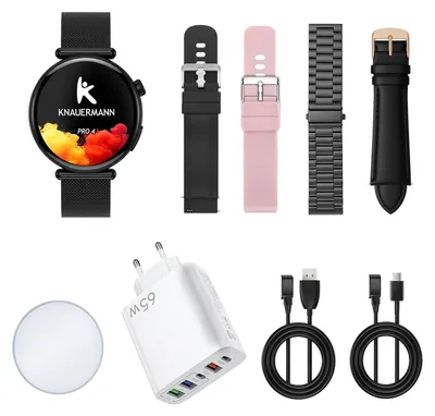 Zdjęcie produktu dla Knauermann PRO 4 Mini (2026) Smartwatch z funkcją połączeń i SOS