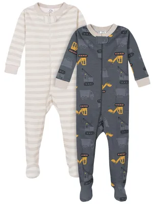Productafbeelding van Gerber baby slaapoverall voor jongens, 2-pack