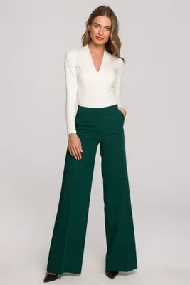 Produktbild von Stylove Damen-Culottes Elizagyr S311 grün XXL