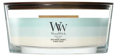 Productafbeelding van WoodWick Driftwood Shores, Ellipse, Blauw, Wit, Marineblauw, 1 stuk