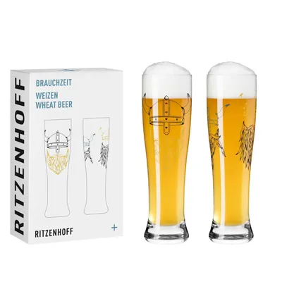 Produktbild von Brauchzeit Weizenbierglas-Set #17, #18 Von Ana Vasconcelos