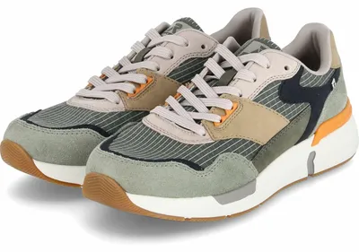 Produktbild von Rieker Herren Halbschuh 35943-40, 35943-41, 35943-42, 35943-43, 35943-44, 35943-45, 35943-46, 35943-47, 39139-41, 39139-42, 39139-43, 39139-46 RIE-U1402 pistachio/pazifik/olive/lehm/sand/liane 40