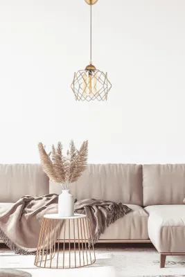 Immagine prodotto di Opviq , LB035, lampadario, antico, struttura in metallo, 23,5 x 23,5 x 76 cm