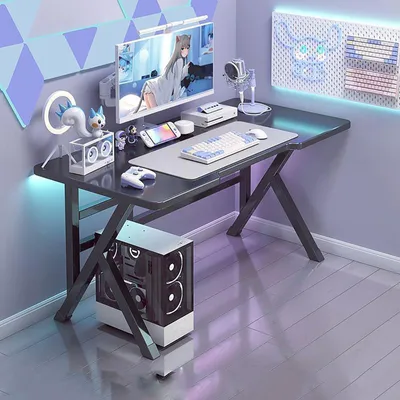 Immagine prodotto di Scrivania da gioco ergonomica per la casa e l'ufficio