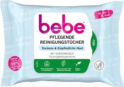 Produktbild von Gesichtsreinigungstücher für Misch- und fettige Haut, 25 Stück