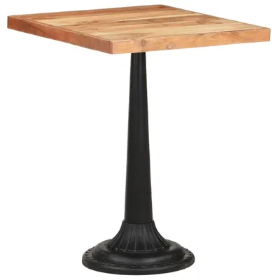 Obrázek produktu pro Maison Exclusive – Bistro stůl 60 × 60 × 76 cm z masivního akátového dřeva
