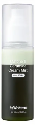 Obrázok produktu pre Wishtrend – Matcha & Ceramide Cream Mist – Pleťová krémová mlha s matchou a ceramidmi, 100 ml