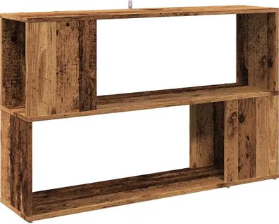 Zdjęcie produktu dla vidaXL Półka na książki o wyglądzie starego drewna 100x24x63 cm materiał drewnopochodny