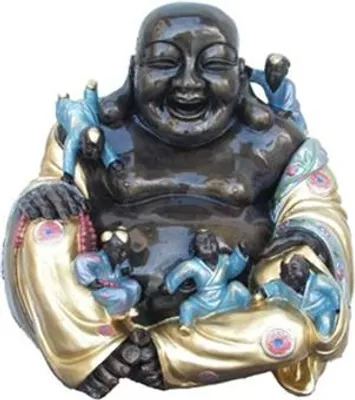 Produktbild von Deko Figur Statue Skulptur 43 cm Figuren Statuen Skulpturen Religeon Buddha (B7)