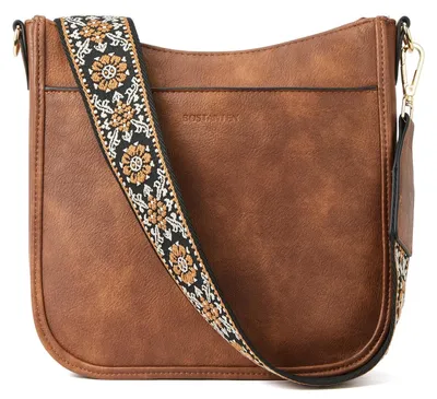 Produktbild von Damenhandtasche aus Kunstleder mit verstellbarem Schultergurt