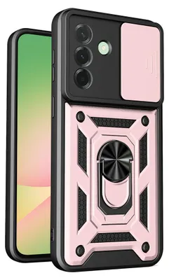 Obrázok produktu pre Techsuit - CamShield Series puzdro s posuvným krytom fotoaparátu pre Samsung Galaxy A57 5G - ružovo-zlaté