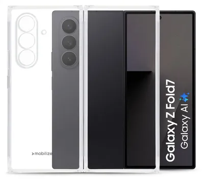 Productafbeelding van Mobilize Gelly Transparant hoesje voor Samsung Galaxy Z Fold 7 - TPU