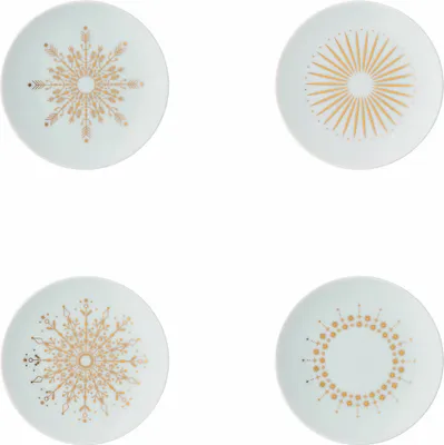 Produktbild von Rosenthal Set 4 Teller fl.10cm Festive C. Stars 11280-426379-28699