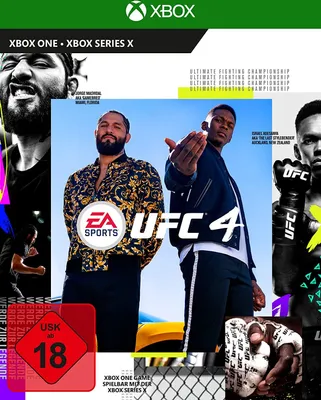 Produktbild von Electronic Arts UFC 4, Xbox One, Multiplayer-Modus, T (Jugendliche), Physische Medien