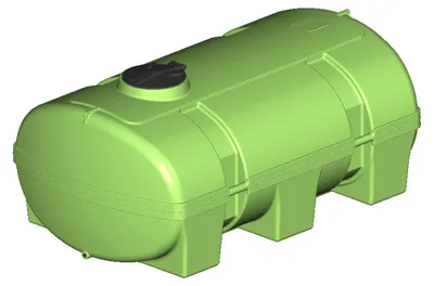 Produktbild von Wasserfass / Transportfass 4000 Liter AQUA-FLEX grün
