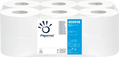 Obrázek produktu pro Papernet 400918, Bílá, Celulóza, 152 m, 9,5 cm, 19,5 cm, 7,6 cm