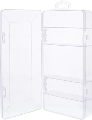 Immagine prodotto di InLine® Scatola per minuteria, 5 scomparti, dimensioni: 206x107x33 mm, trasparente