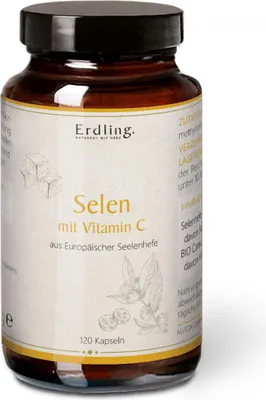Produktbild von Selen mit Vitamin C - 120 Kapseln