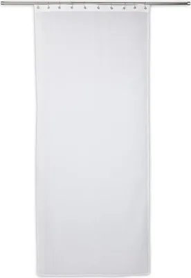 Produktbild von Cleo weiße Filterverglasung B. 90 x H. 210 cm