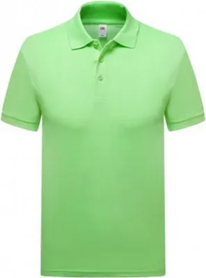 Immagine prodotto di Polo Fruit of the Loom Premium Cotone Pique Uomo PC3887 (3XL) (Verde menta)