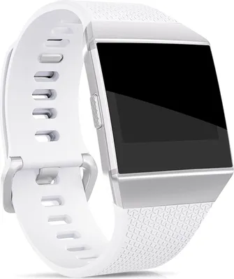 Obrázok produktu pre Športový náramok veľkosti L pre Fitbit Ionic náhradný náramok fitness silikónový náhradný náramok, biely