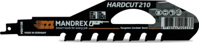 Produktbild von MandreX Säbelsägeblatt Stein HARDCUT - 210 mm Länge