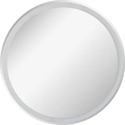 Produktbild von FACKELMANN LED Spiegel rund Ø 60 cm MIRRORS / Wandspiegel mit umlaufender LED / Maße (B x H x T): ca. 80 x 80 x 3 cm / hochwertiger Badspiegel / Durchmesser 80 cm