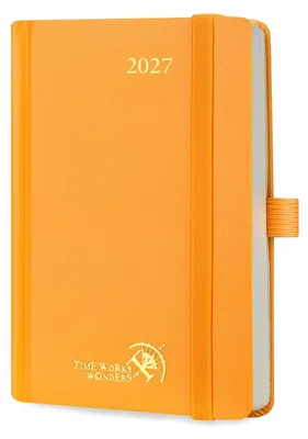 Image de 2027 – Fournitures de bureau pour la planification – CEHBTA6-OR – Cahier à couverture rigide