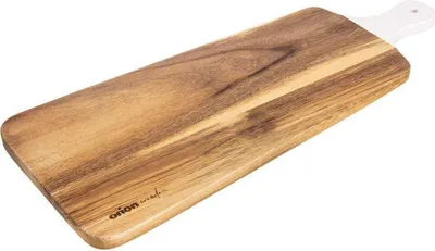 Produktbild von ORION Schneidebrett Servierbrett aus AKAZIENHOLZ 48,5x18,5 cm GROSS