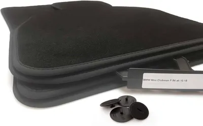 Immagine prodotto di Tappetini Mini Clubman F54 Tappetini auto Premium velours 4 pezzi neri incl. fissaggio originale