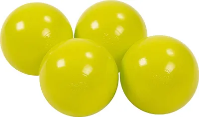 Zdjęcie produktu dla MeowBaby plastikowe piłki do basenu z piłeczkami 7 cm, plastikowe piłki do zabawy dla dzieci, 50 sztuk: Lime