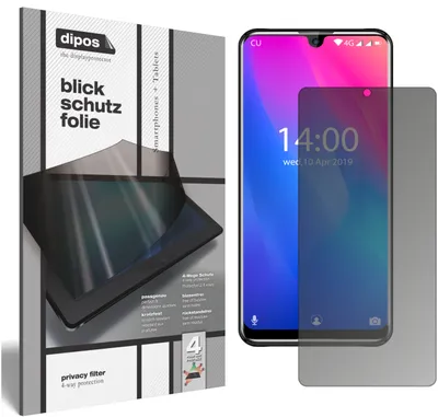 Produktbild von Blickschutzfolie für Oukitel K9 matt Schutzfolie Folie Display Schutz dipos