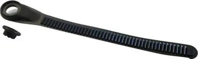 Obrázok produktu pre Plastový remienok, čierny, s prackou Icon a Force, 19 cm