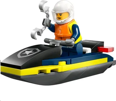 Obrázok produktu pre LEGO City Policajný vodný skúter, Stavebnica, 5 rok / roky, Plast, 29 kusov, 37 g