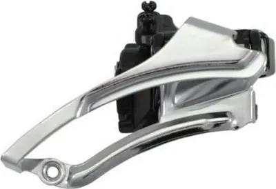 Imagen del producto de Sunrace FDM500, desviador delantero, color plateado, para 3x7-8 velocidades, color plateado