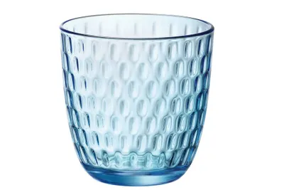 Obrázok produktu pre Sklenený pohár modrý 29cl (sada 12 kusov)